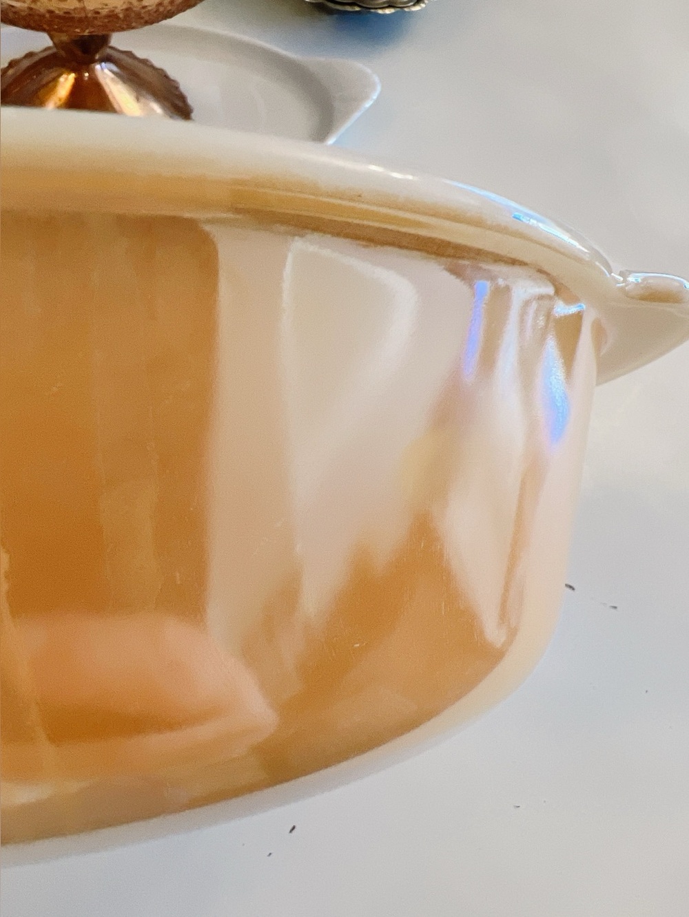 Vintage Fire-King Lustreware Bowl